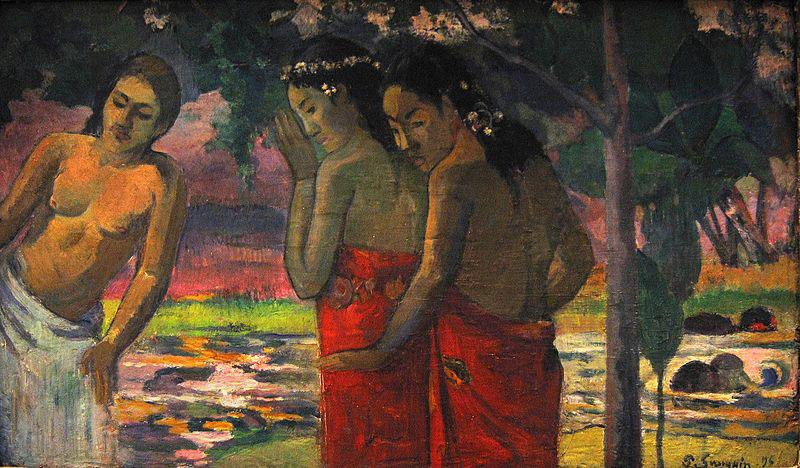 Paul Gauguin Three Tahitian Women China oil painting art